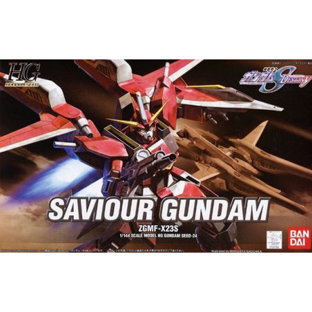 Gundam Gunpla HG 1/144 24 Saviour Gundam Bandai - 2