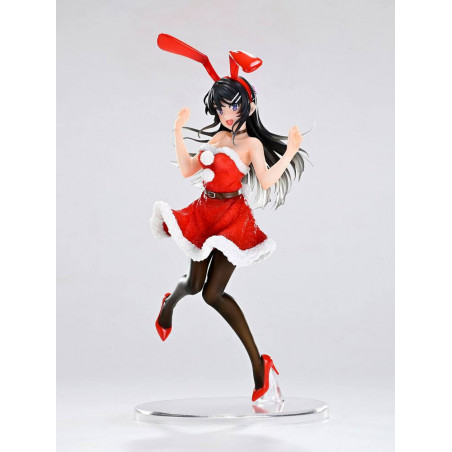 Rascal Does Not Dream of Bunny Girl Senpai statuette PVC Coreful Mai Sakurajima Winter Bunny 20 cm Taito - 1
