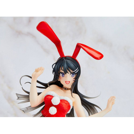 Rascal Does Not Dream of Bunny Girl Senpai statuette PVC Coreful Mai Sakurajima Winter Bunny 20 cm Taito - 8