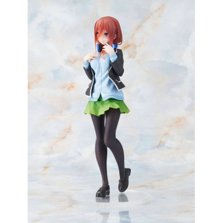 The Quintessential Quintuplets statuette PVC Coreful Nakano Miku Uniform Ver. 20 cm Taito - 4