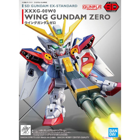 Gundam Gunpla SD Gundam Ex-Standard 018 Wing Gundam Zero Bandai - 2