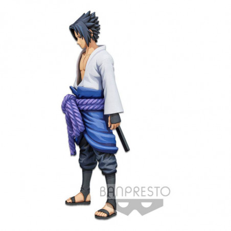 Naruto Shippuden figurine Grandista Shinobi Relations Uchiha Sasuke Manga Dimensions 27 cm Banpresto - 3