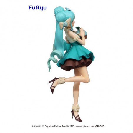 Hatsune Miku statuette PVC SweetSweets Series Hatsune Miku Chocolate Mint 17 cm Furyu - 3