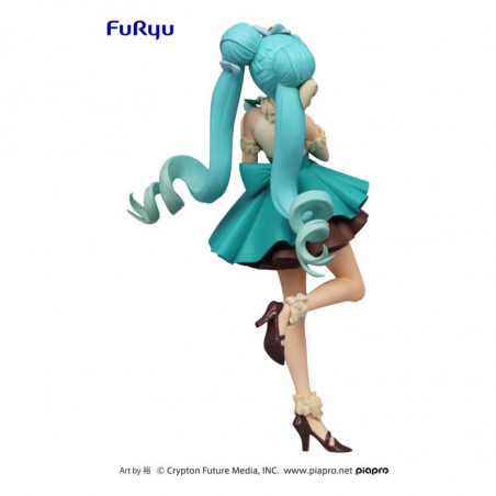 Hatsune Miku statuette PVC SweetSweets Series Hatsune Miku Chocolate Mint 17 cm Furyu - 4