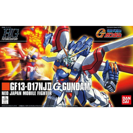 Gundam Gunpla HG 1/144 GF13-017NJ II God D.T.C. Gundam Bandai - 2