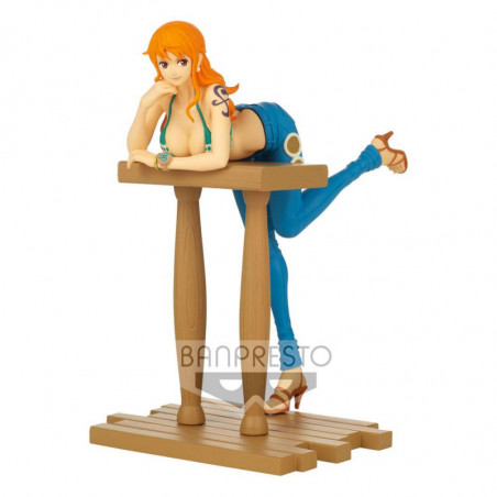 One Piece statuette PVC Grandline Journey Nami 16 cm Banpresto - 1