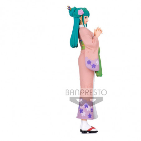 One Piece statuette PVC DXF Grandline Lady Wanokuni Hiyori 16 cm Banpresto - 3