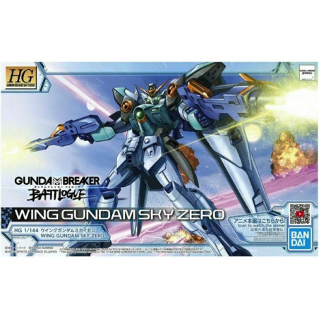 Gundam Gunpla HG 1/144 009 Wing Gundam Sky Zero Bandai - 2