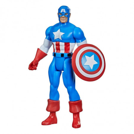 Marvel Legends Retro Collection figurine 2022 Captain America 10 cm Hasbro - 1