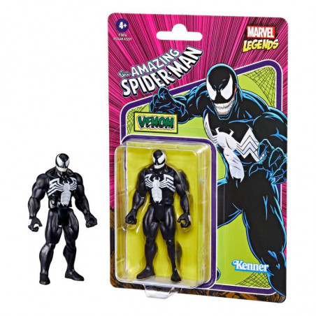 The Amazing Spider-Man Marvel Legends Retro Collection figurine 2022 Venom 10 cm Hasbro - 6