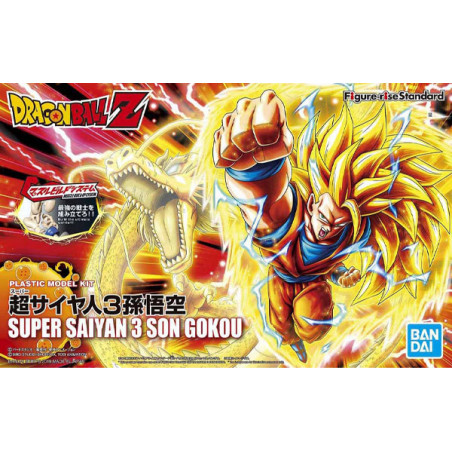 DBZ Maquette Figure Rise Super Saiyan 3 Son Goku Figure-rise - 2