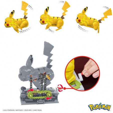 Pokémon jeu de construction Mega Construx Motion Pikachu Mattel - 2