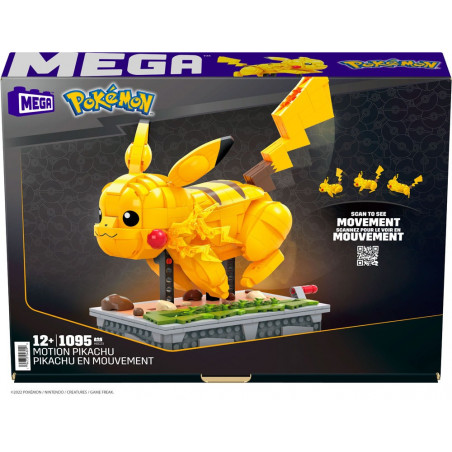 Pokémon jeu de construction Mega Construx Motion Pikachu Mattel - 8