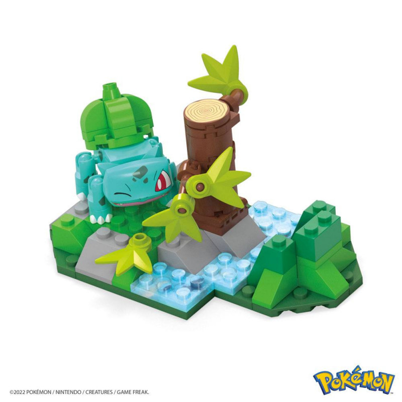Pokémon jeu de construction Mega Construx Bulbasaur's Forest Fun Mattel - 1