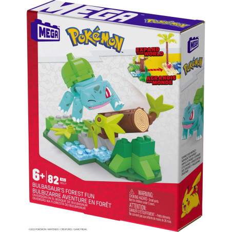 Pokémon jeu de construction Mega Construx Bulbasaur's Forest Fun Mattel - 2