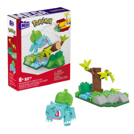 Pokémon jeu de construction Mega Construx Bulbasaur's Forest Fun Mattel - 4