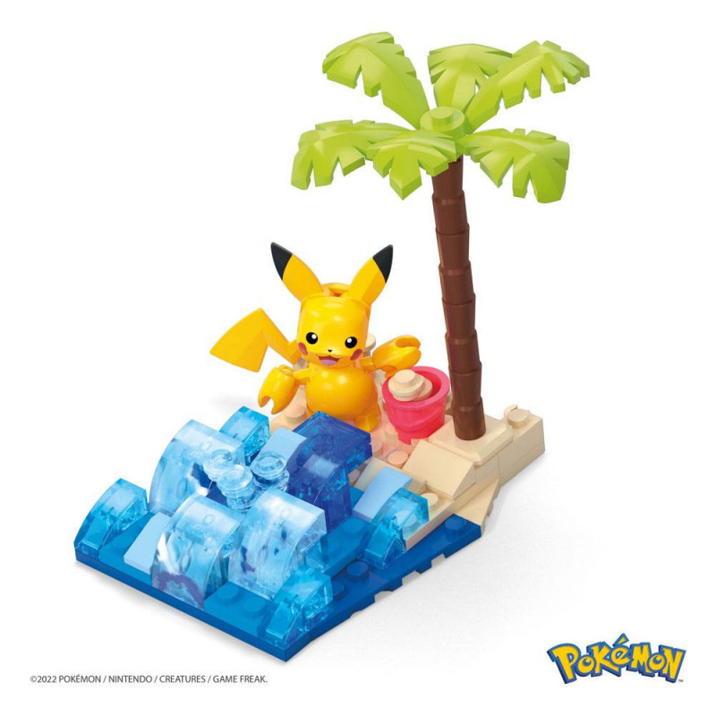 Pokémon jeu de construction Mega Construx Pikachu's Beach Splash Mattel - 1