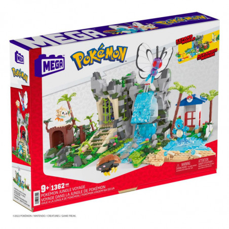 Pokémon jeu de construction Mega Construx Pokémon Jungle Voyage Mattel - 2