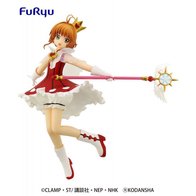 Card Captor Sakura Clear Card statuette PVC Special Sakura Rocket Beat 19 cm Furyu - 1