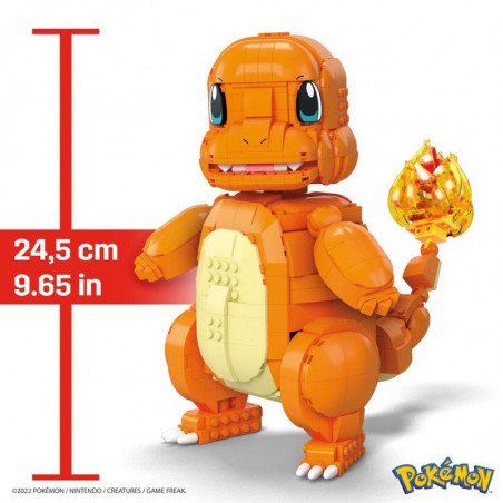 Pokémon jeu de construction Mega Construx Salamèche Géant 25 cm Mattel - 7