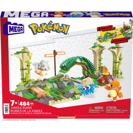 Pokémon jeu de construction Mega Construx Jungle Ruins Mattel - 2