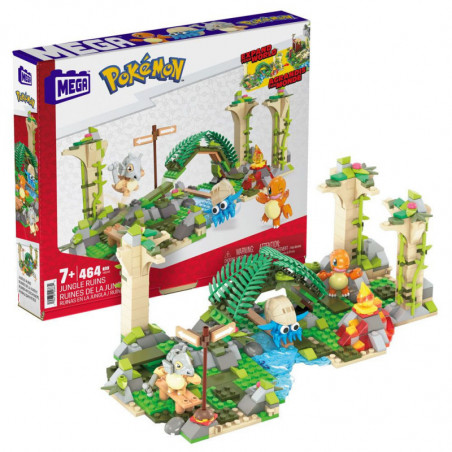 Pokémon jeu de construction Mega Construx Jungle Ruins Mattel - 3