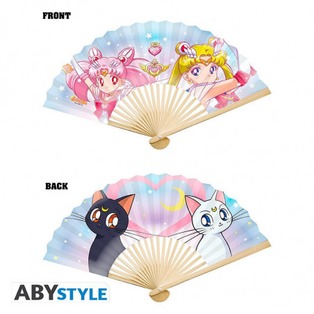 SAILOR MOON - Eventail Sailor Moon & chats Abystyle - 3