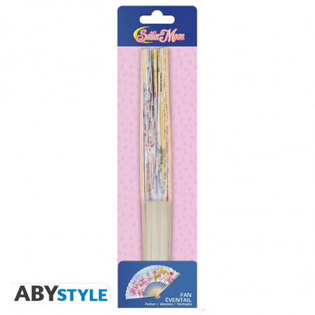 SAILOR MOON - Eventail Sailor Moon & chats Abystyle - 5