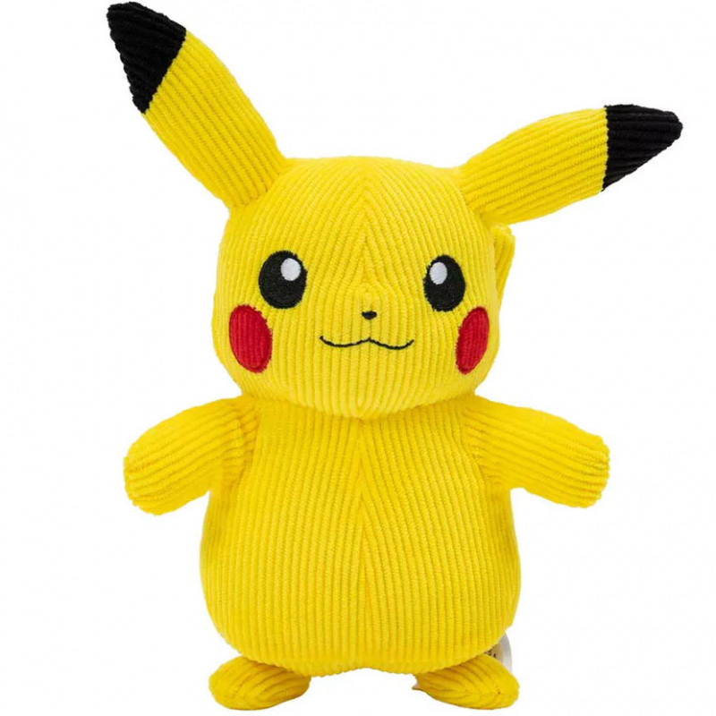 Pokemon – Select 20Cm Plush Corduroy Pikachu Boti - 1