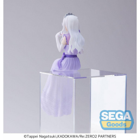 Re:Zero - Starting Life in Another World: Lost in Memories statuette PVC PM Perching Emilia (Dressed-Up Party) 14 cm SEGA - 8