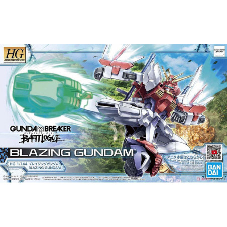 Gundam Gunpla HG 1/144 004 Blazing Gundam Bandai - 2