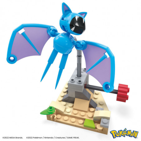 Pokémon jeu de construction Mega Construx Vol de nuit de Nosferapti 11 cm Mattel - 1