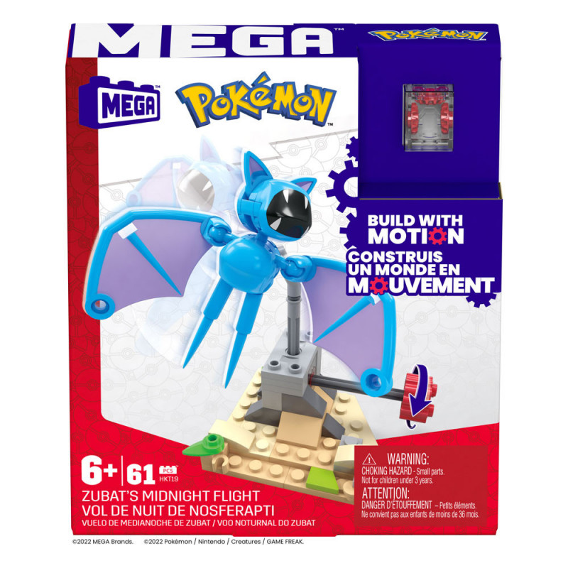 Maquette Mattel Pokémon jeu de construction Mega Construx Motion L