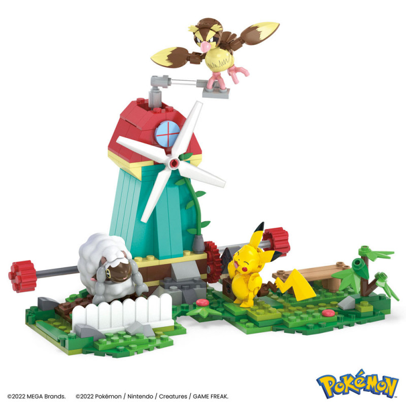 Pokémon jeu de construction Mega Construx Moulin à la Campagne 15 cm Mattel - 1