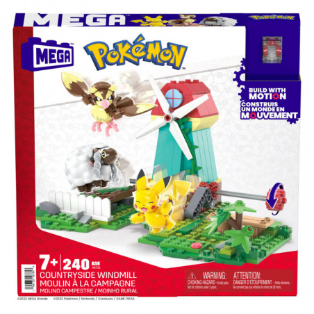 Pokémon jeu de construction Mega Construx Moulin à la Campagne 15 cm Mattel - 2