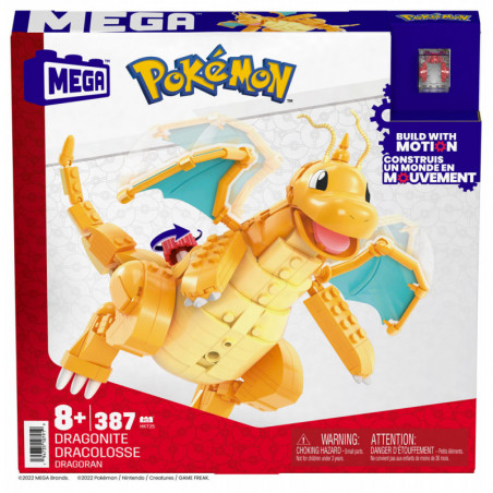 Pokémon jeu de construction Mega Construx Dracolosse 19 cm Mattel - 3