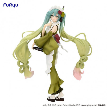 Hatsune Miku statuette PVC Exceed Creative Hatsune Miku Matcha Green Tea Parfait Ver. 20 cm Furyu - 2