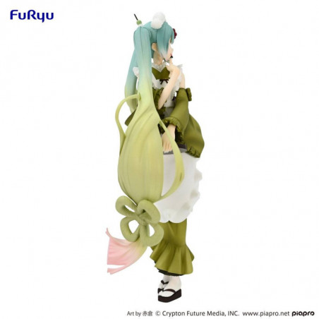 Hatsune Miku statuette PVC Exceed Creative Hatsune Miku Matcha Green Tea Parfait Ver. 20 cm Furyu - 4