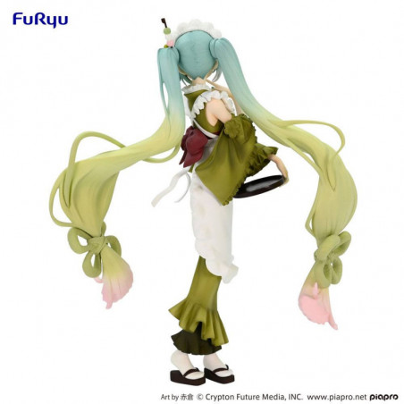 Hatsune Miku statuette PVC Exceed Creative Hatsune Miku Matcha Green Tea Parfait Ver. 20 cm Furyu - 6