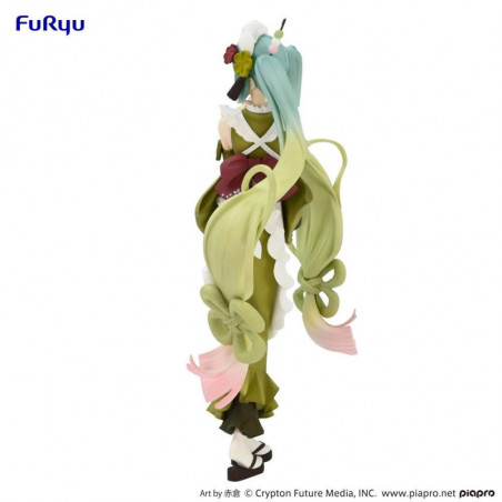 Hatsune Miku statuette PVC Exceed Creative Hatsune Miku Matcha Green Tea Parfait Ver. 20 cm Furyu - 7