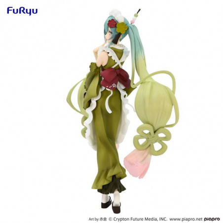 Hatsune Miku statuette PVC Exceed Creative Hatsune Miku Matcha Green Tea Parfait Ver. 20 cm Furyu - 8