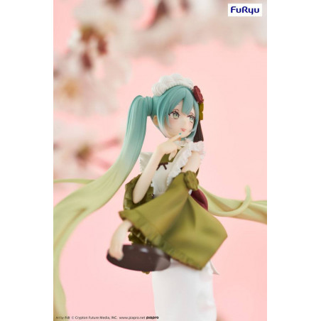 Hatsune Miku statuette PVC Exceed Creative Hatsune Miku Matcha Green Tea Parfait Ver. 20 cm Furyu - 12