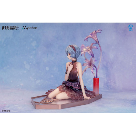 Evangelion statuette PVC 1/7 Rei Ayanami: Whisper of Flower Ver. 15 cm Estream - 2