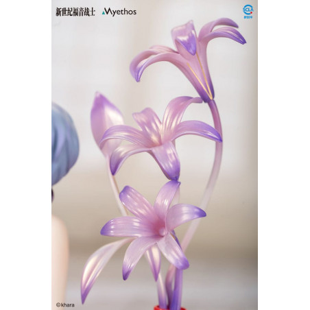 Evangelion statuette PVC 1/7 Rei Ayanami: Whisper of Flower Ver. 15 cm Estream - 10