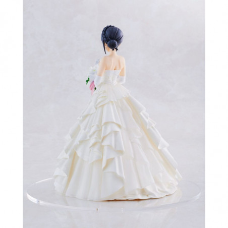 Rascal Does Not Dream of Bunny Girl Senpai statuette 1/7 Shoko Makinohara Wedding ver 22 cm Aniplex+ - 3