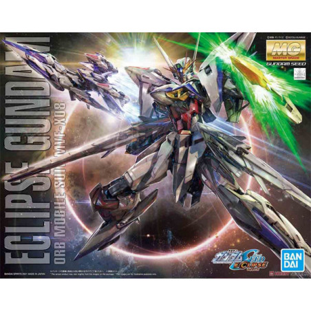 Gundam Gunpla MG 1/100 Eclipse Gundam Bandai - 4