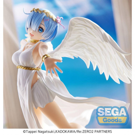 Re Zero Rem Super Demon Angel Luminasta Figurine SEGA - 3
