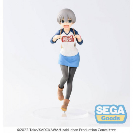 Uzaki-chan Wants to Hang Out! Season 2 statuette PVC SPM Hana Uzaki Laughing Ver. 25 cm SEGA - 1