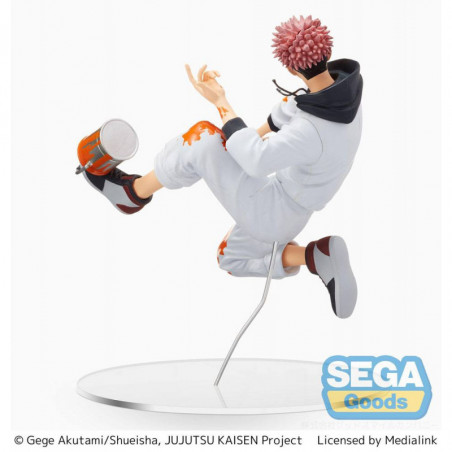 Jujutsu Kaisen statuette PVC Graffiti x Battle Re: Yuji Itadori 12 cm SEGA - 4