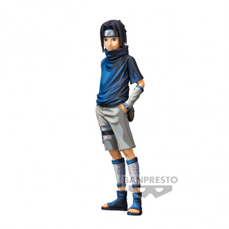 Naruto Shippuden Grandista Figurine Sasuke Uchiha Ver. 2 Manga Dimensions Ver. Banpresto - 2